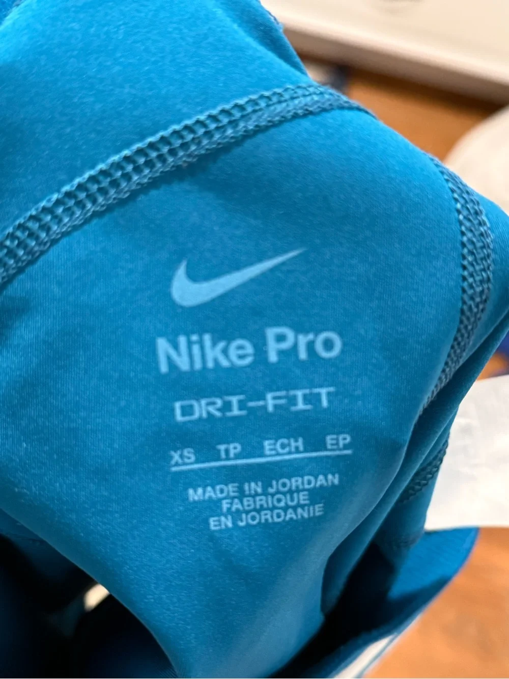 NikePro Blue Kids shorts